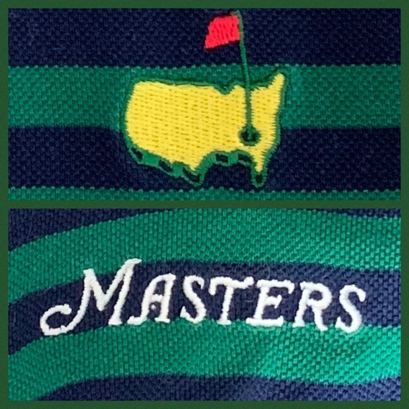 Masters Collection Striped Cotton Golf Polo XXL - Picture 5 of 9